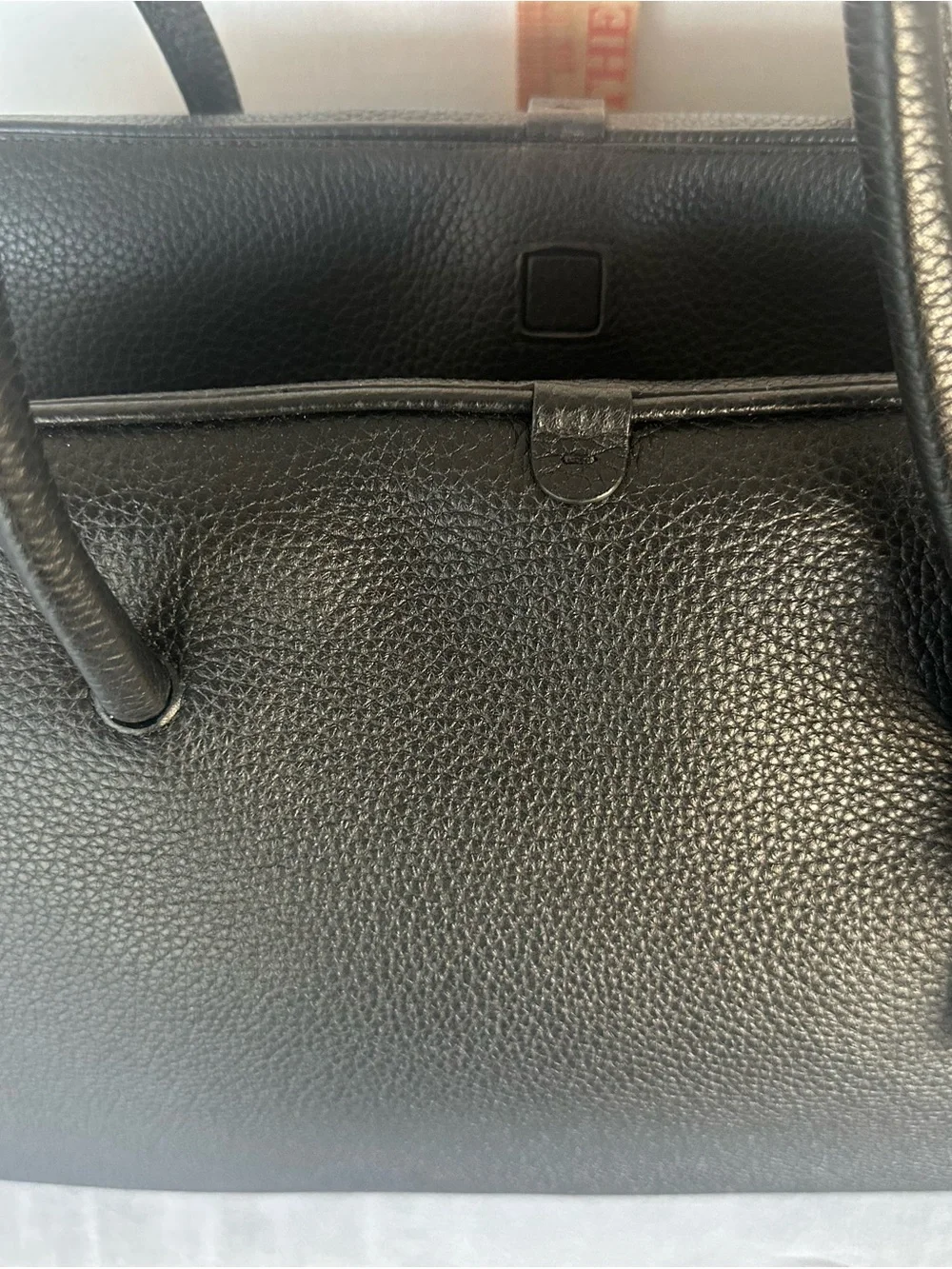 100% AUTHENTIC Jacquemus Black Leather large Turismo BRAND NEW UNUSED!